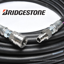 High performance high pressure hydraulic hose. Manufactured by Bridgestone. Made in Japan (Bridgestone hose)